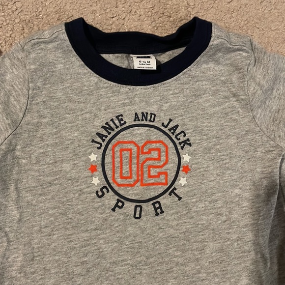 Janie and Jack Short Sleeve Tee 6-12M - Picture 2 of 6